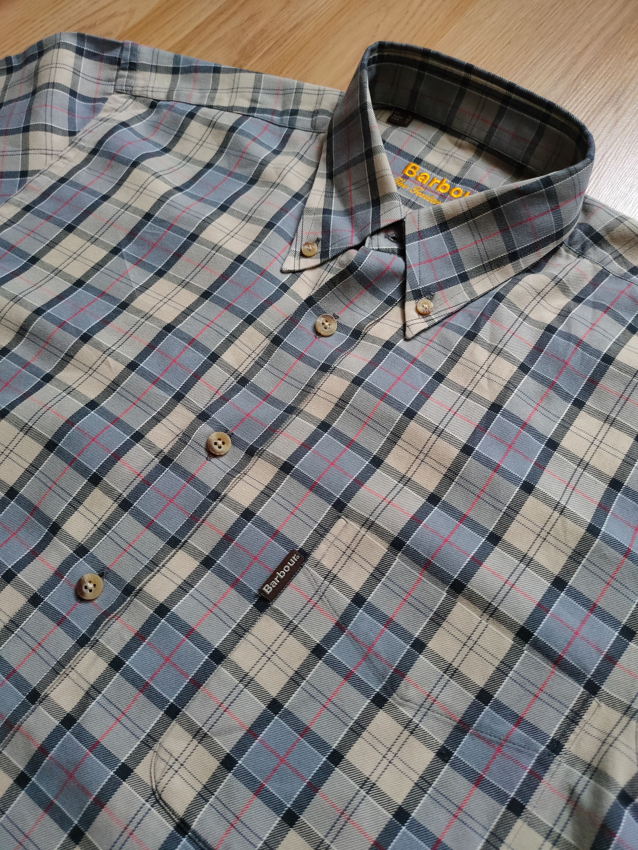 Barbour Barbour tartan shirt in the cell plaid shirt long sleeve Size US M / EU 48-50 / 2 - 7 Thumbnail