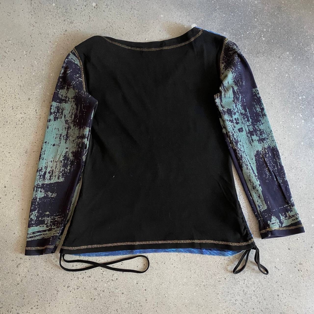 20471120 × Hysteric Glamour Crazy Japanese Vintage Long Sleeve Top (jpg gaultier style) Size M / US 6-8 / IT 42-44 - 6 Thumbnail