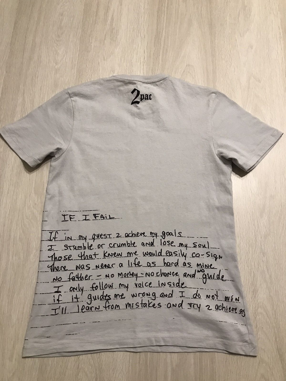 Rap Tees TuPac Rap Tee size S Size US S / EU 44-46 / 1 - 6 Thumbnail