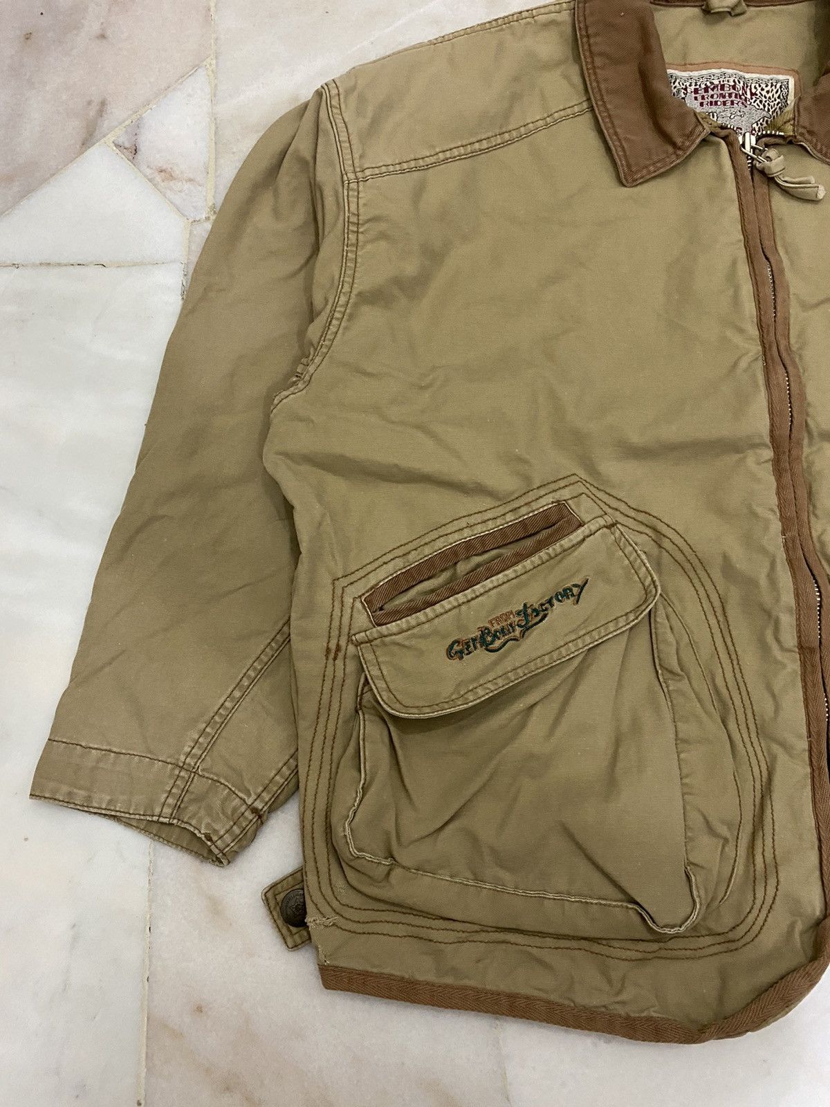 Japanese Brand Gembony Frontier Rider Motorcycle Jacket Size US M / EU 48-50 / 2 - 5 Thumbnail