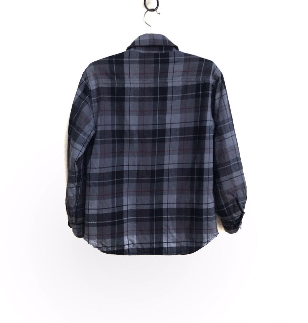 Vintage 🔥Gap Kids Button Check Light Jacket Size US M / EU 48-50 / 2 - 2 Thumbnail