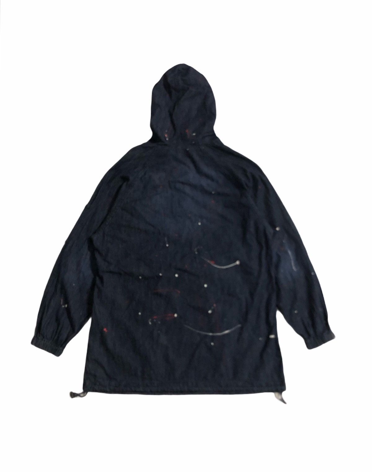 Japanese Brand × Vintage 🔥Blue B Soft Denim Hoodies Jacket Size US M / EU 48-50 / 2 - 2 Thumbnail