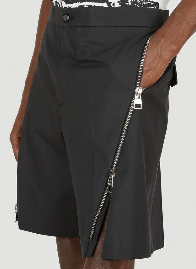 Alexander McQueen BNWT ALEXANDER MCQUEEN COTTON GABARDINE ZIP SHORTS - SS2022 Size US 32 / EU 48 - 1 Thumbnail