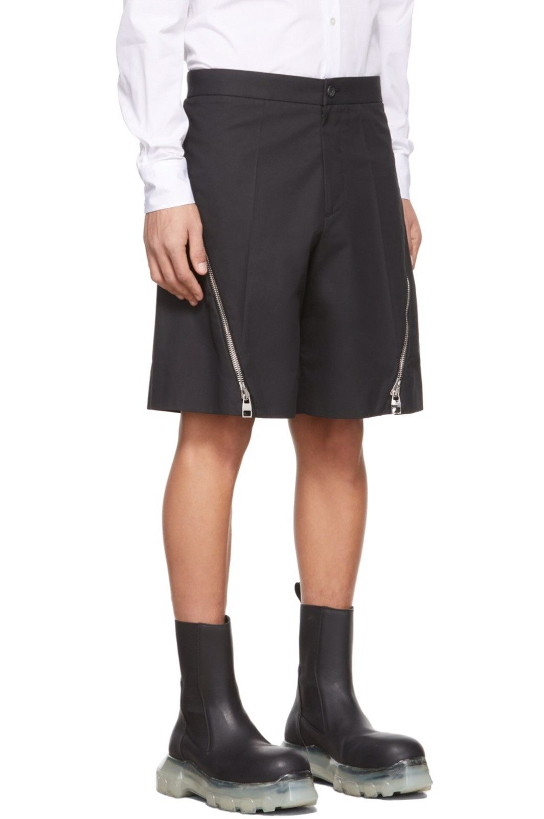 Alexander McQueen BNWT ALEXANDER MCQUEEN COTTON GABARDINE ZIP SHORTS - SS2022 Size US 32 / EU 48 - 3 Thumbnail