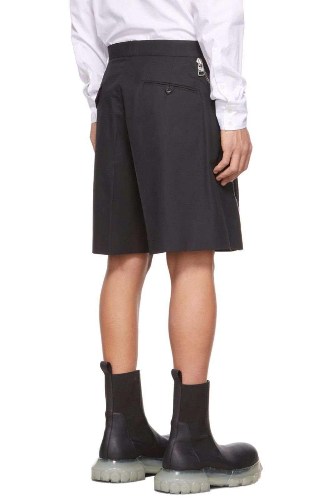 Alexander McQueen BNWT ALEXANDER MCQUEEN COTTON GABARDINE ZIP SHORTS - SS2022 Size US 32 / EU 48 - 4 Thumbnail