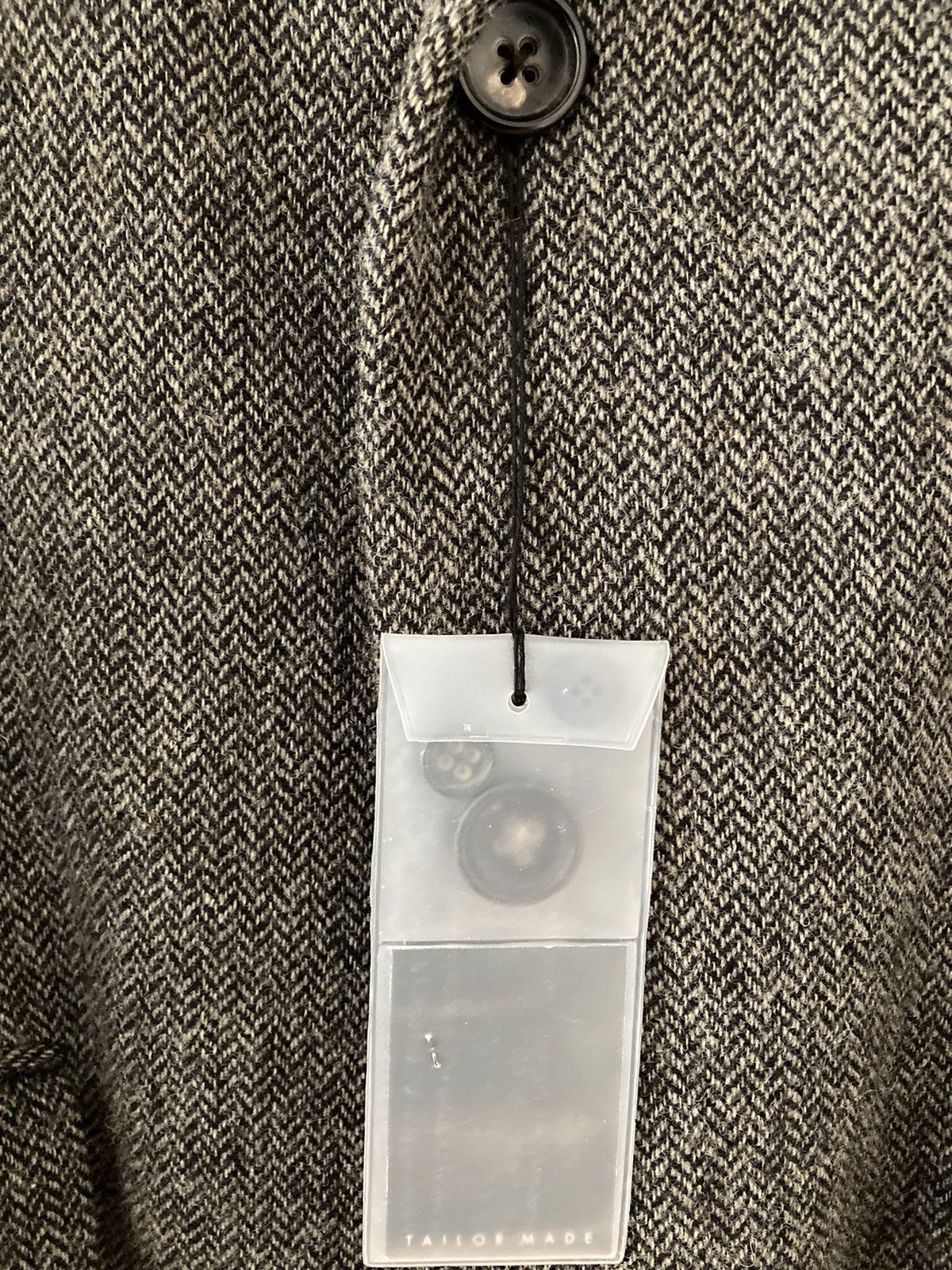 Jil Sander BNWT JIL SANDER (RAF SIMONS) HERRINGBONE TWEED COAT - FW2008 Size US M / EU 48-50 / 2 - 15 Thumbnail