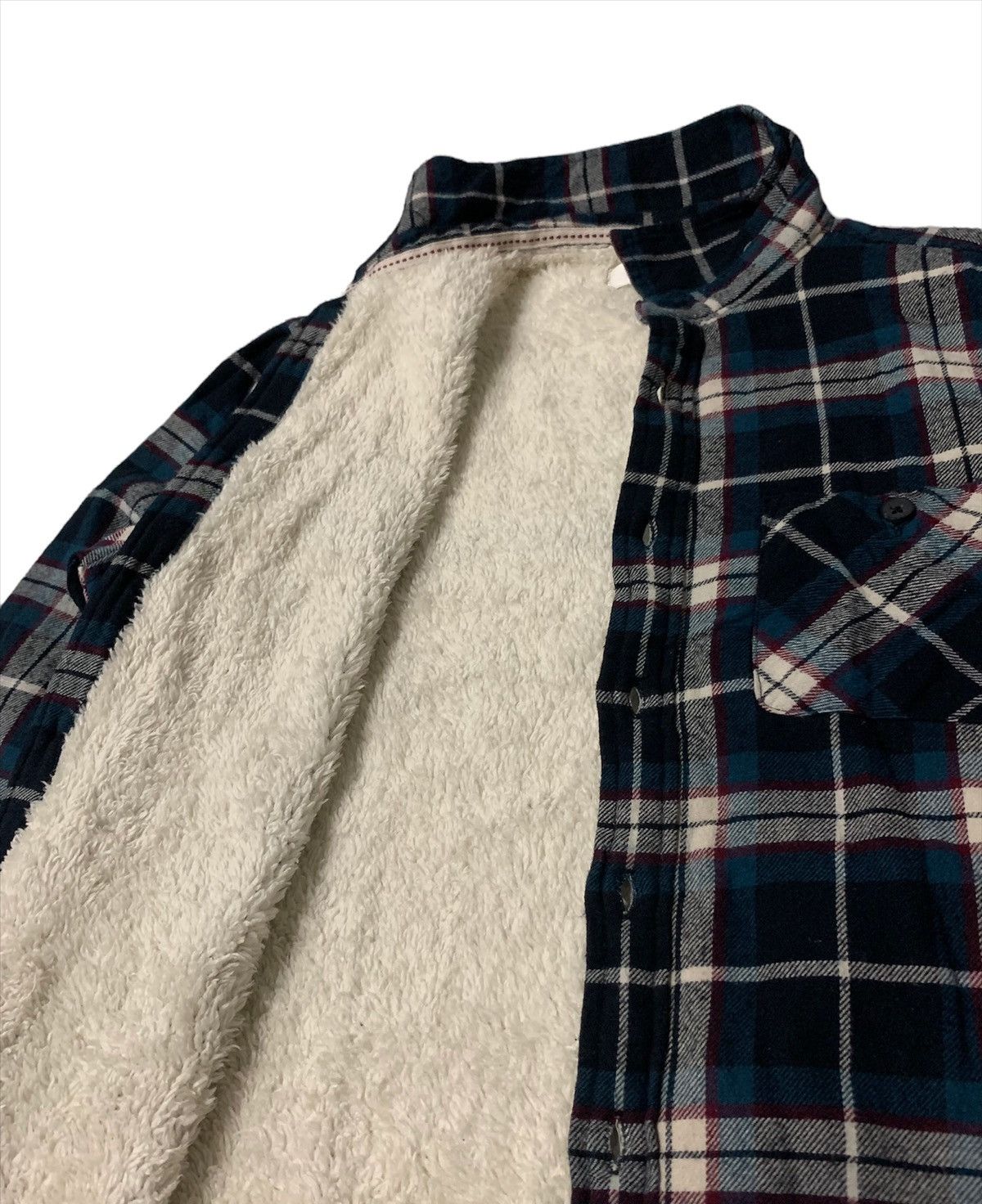 Japanese Brand × Vintage Famock Check Jacket Faux Fur Inside Size US S / EU 44-46 / 1 - 6 Thumbnail