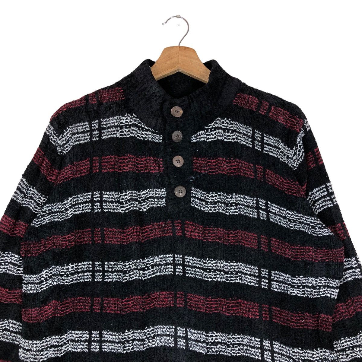 Kansai Yamamoto VINTAGE KANSAI YAMAMOTO CARDIGAN Size US M / EU 48-50 / 2 - 2 Thumbnail