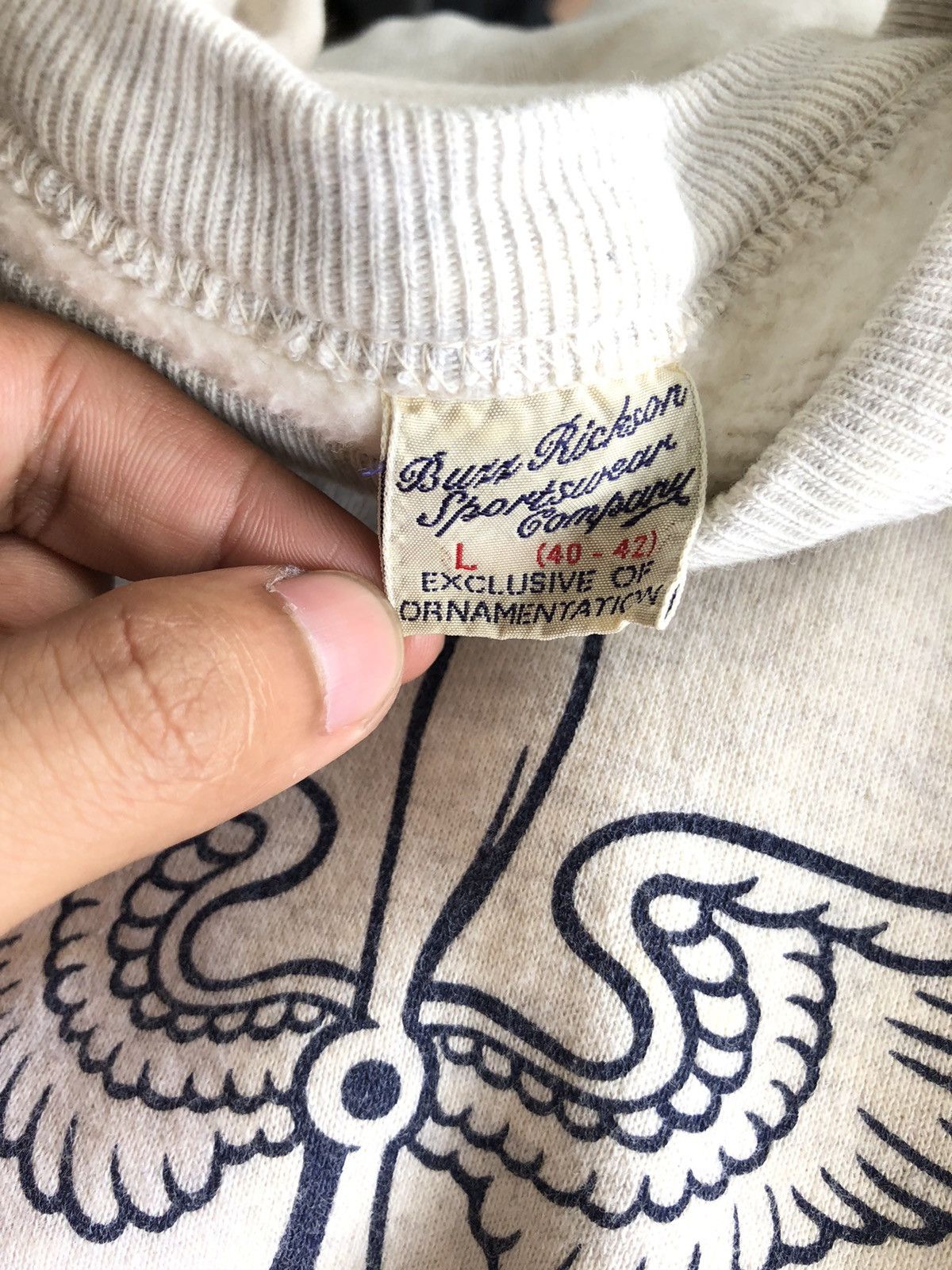 Buzz Rickson's OG Buzz Rickson's Selfridge Field Michigan Pullover Size US L / EU 52-54 / 3 - 7 Thumbnail