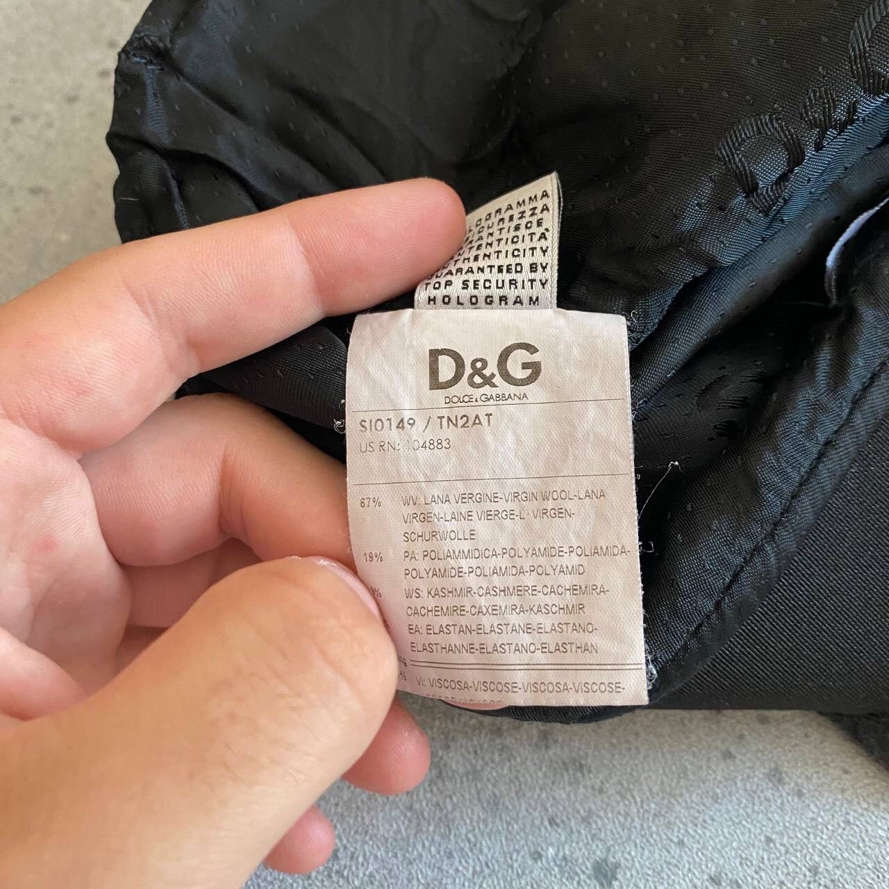 Dolce & Gabbana × Vintage D&G Dolce & Gabbana Vintage Cashmere Skirt Size 30" / US 8 / IT 44 - 11 Thumbnail
