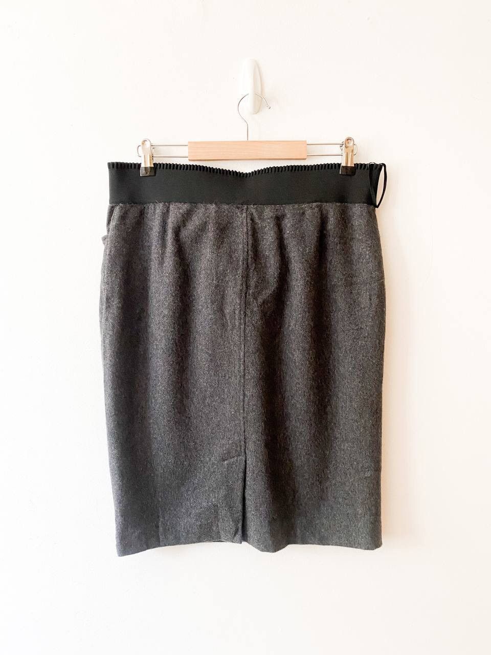 Dolce & Gabbana × Vintage D&G Dolce & Gabbana Vintage Cashmere Skirt Size 30" / US 8 / IT 44 - 7 Thumbnail