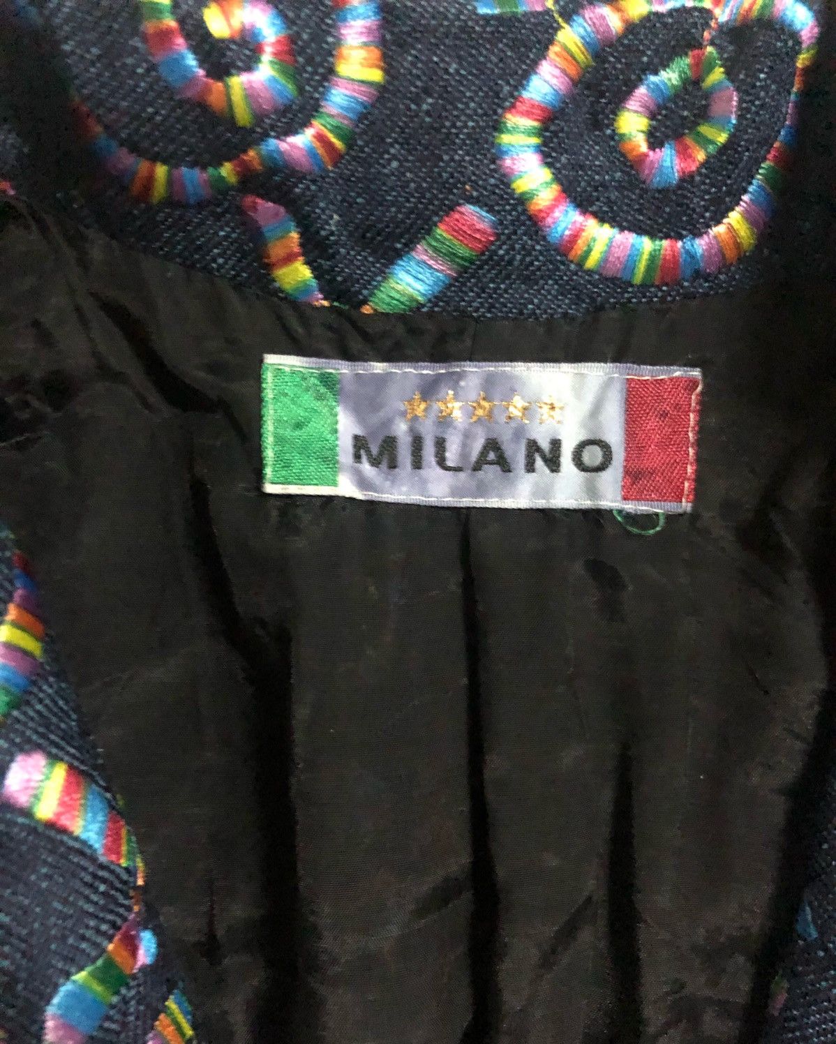 Vintage 🔥Milano Nice Pattern Blazer Size US S / EU 44-46 / 1 - 7 Thumbnail