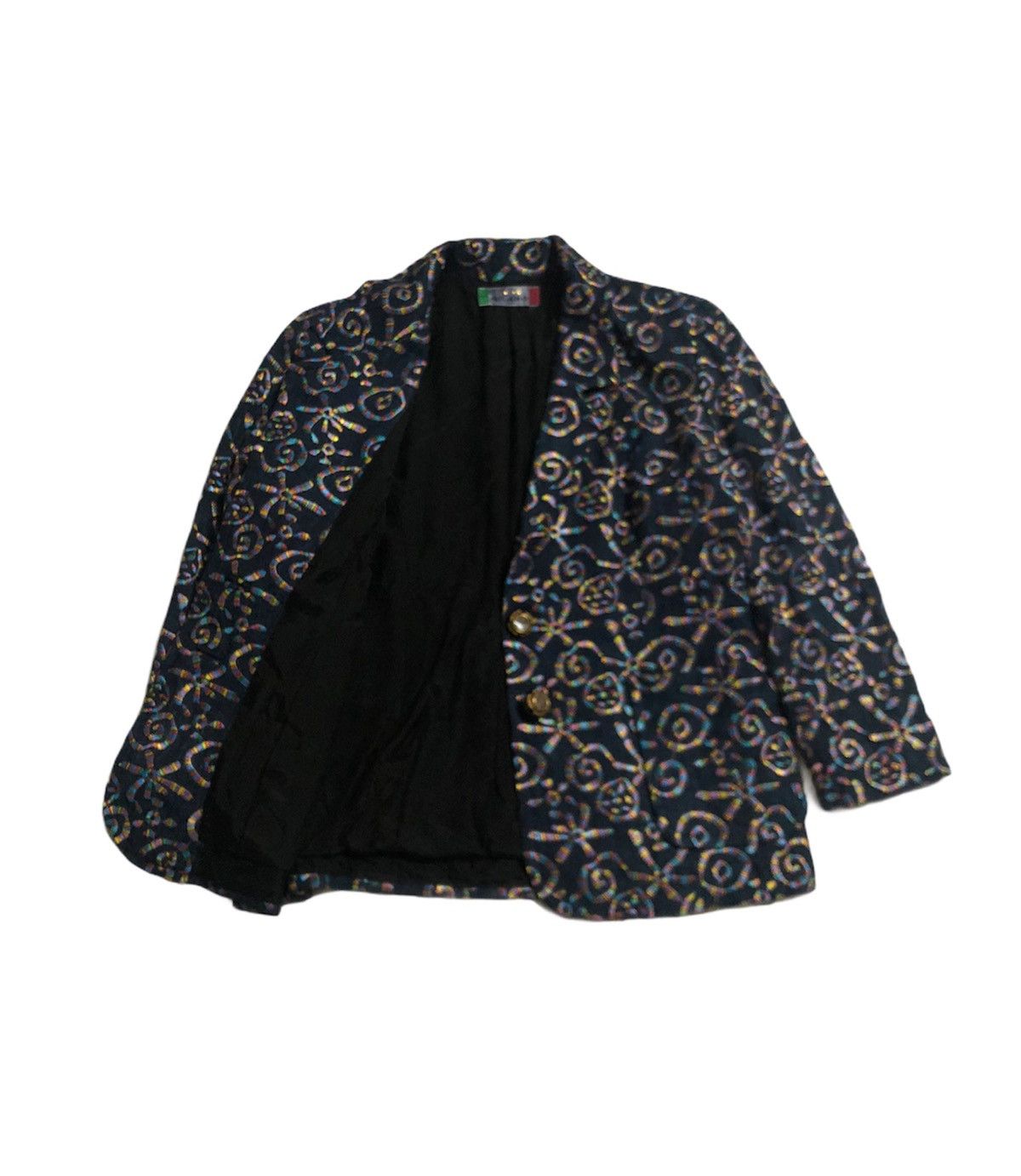 Vintage 🔥Milano Nice Pattern Blazer Size US S / EU 44-46 / 1 - 1 Thumbnail