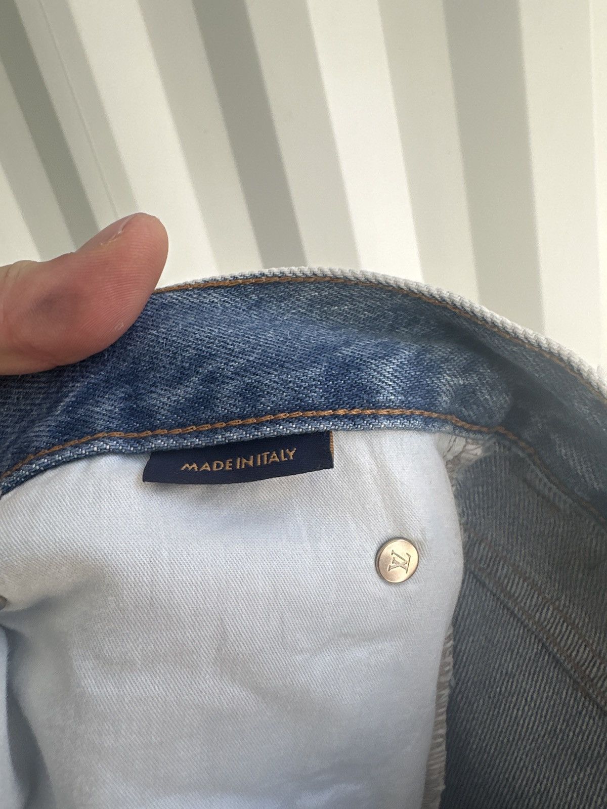 Louis Vuitton Staple Edition Flare Insert Denim Size US 34 / EU 50 - 8 Thumbnail