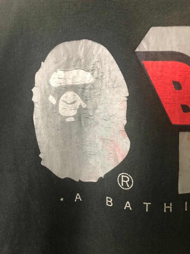 Bape × Vintage Vintage bape Play Black Sweashirt Size US M / EU 48-50 / 2 - 13 Thumbnail