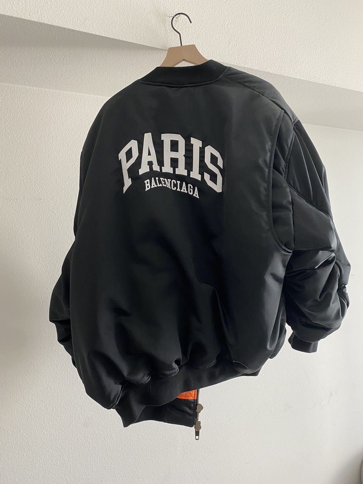 Balenciaga Balenciaga paris padded bomber | Grailed Balenciaga Balenciaga paris padded bomber | Grailed