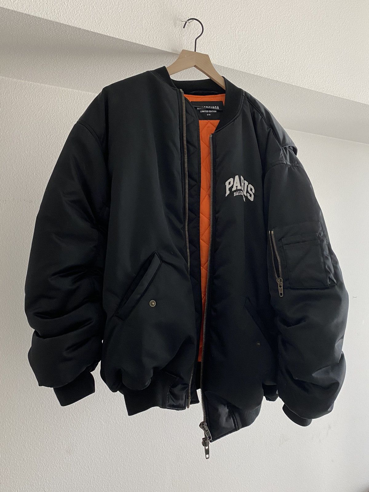 Balenciaga Balenciaga paris padded bomber | Grailed Balenciaga Balenciaga paris padded bomber | Grailed