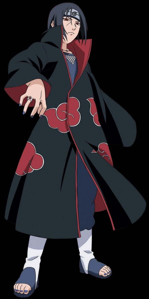 Japanese Brand Uchiha Itachi Akatsuki Nice Cloaks Custom Size US M / EU 48-50 / 2 - 1 Thumbnail