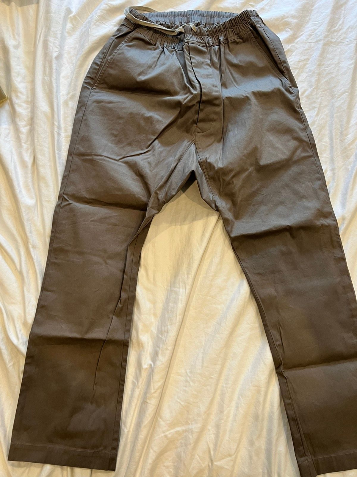 Pre-owned Rick Owens Trousers In Grey