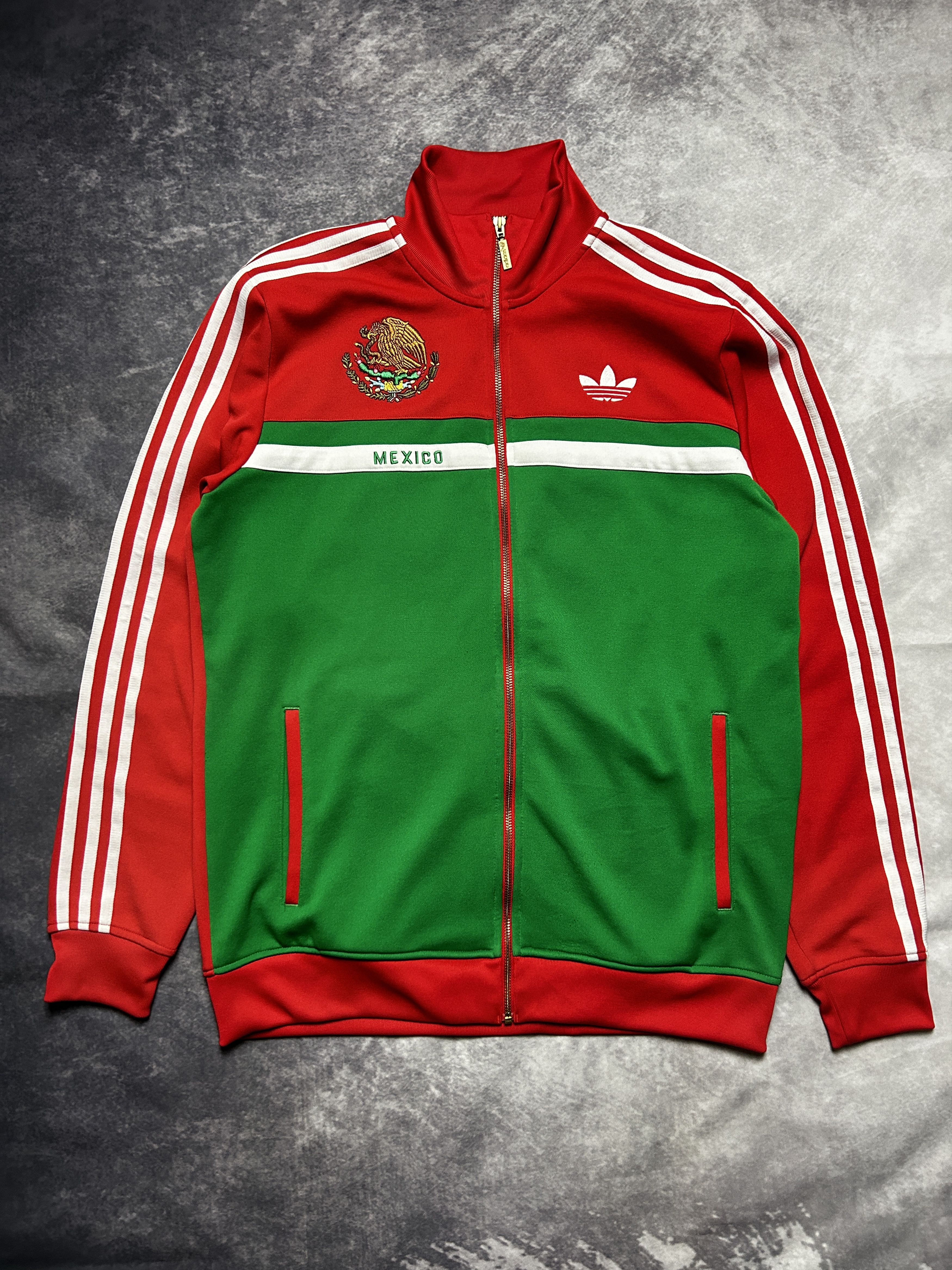 Adidas × Vintage Adidas Mexico Track Jacket | Grailed