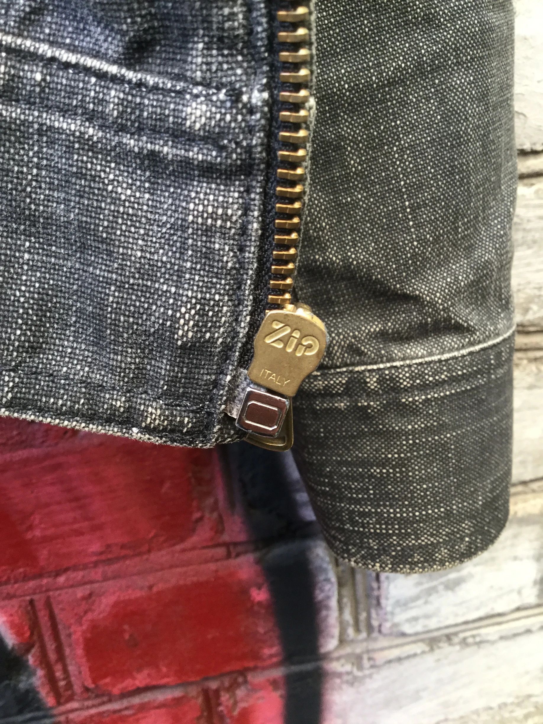 Dolce & Gabbana SS99 denim zip-up jacket.Like Jean Paul Gaultier Size XS / US 0-2 / IT 36-38 - 6 Thumbnail