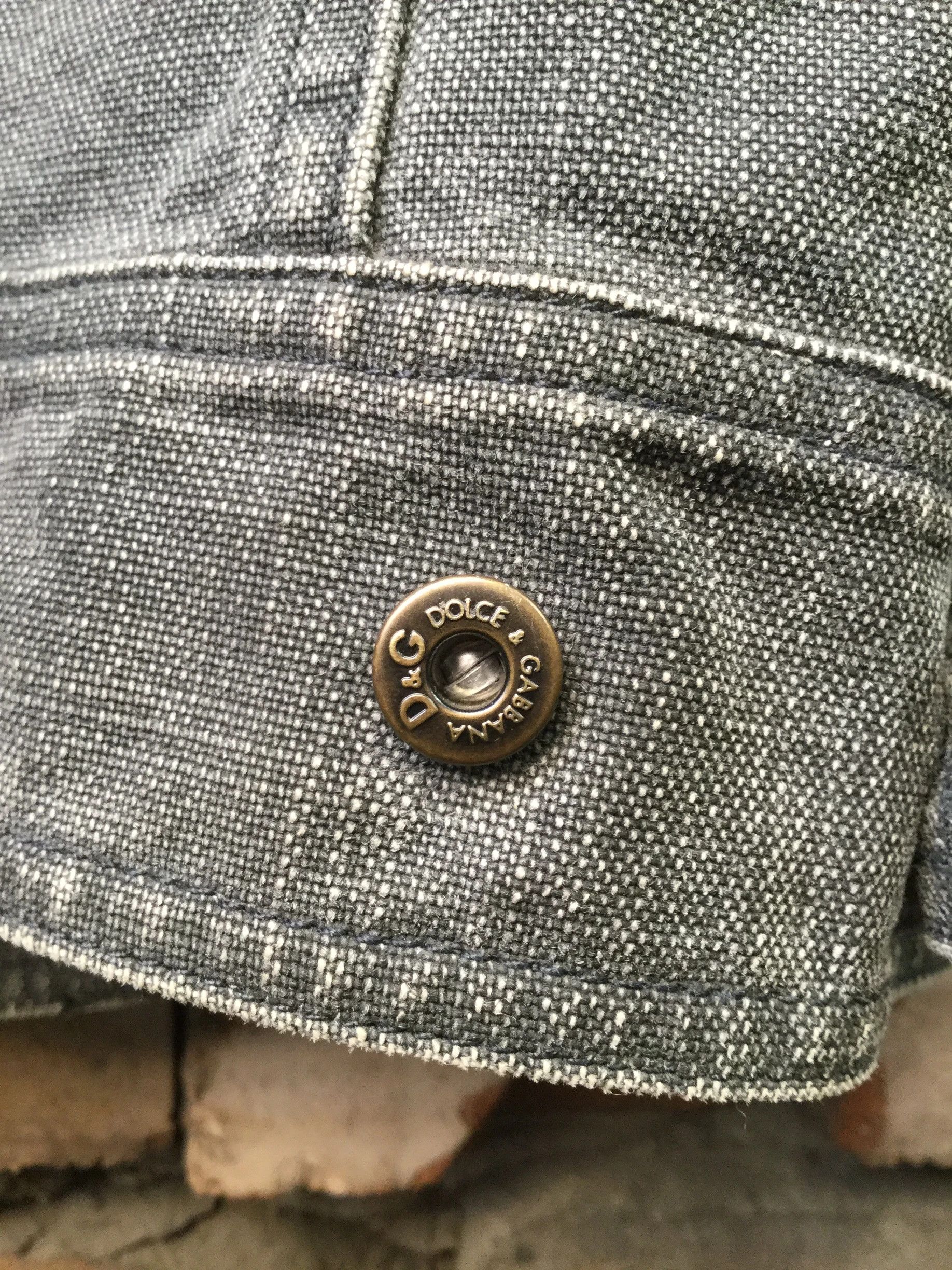 Dolce & Gabbana SS99 denim zip-up jacket.Like Jean Paul Gaultier Size XS / US 0-2 / IT 36-38 - 4 Thumbnail