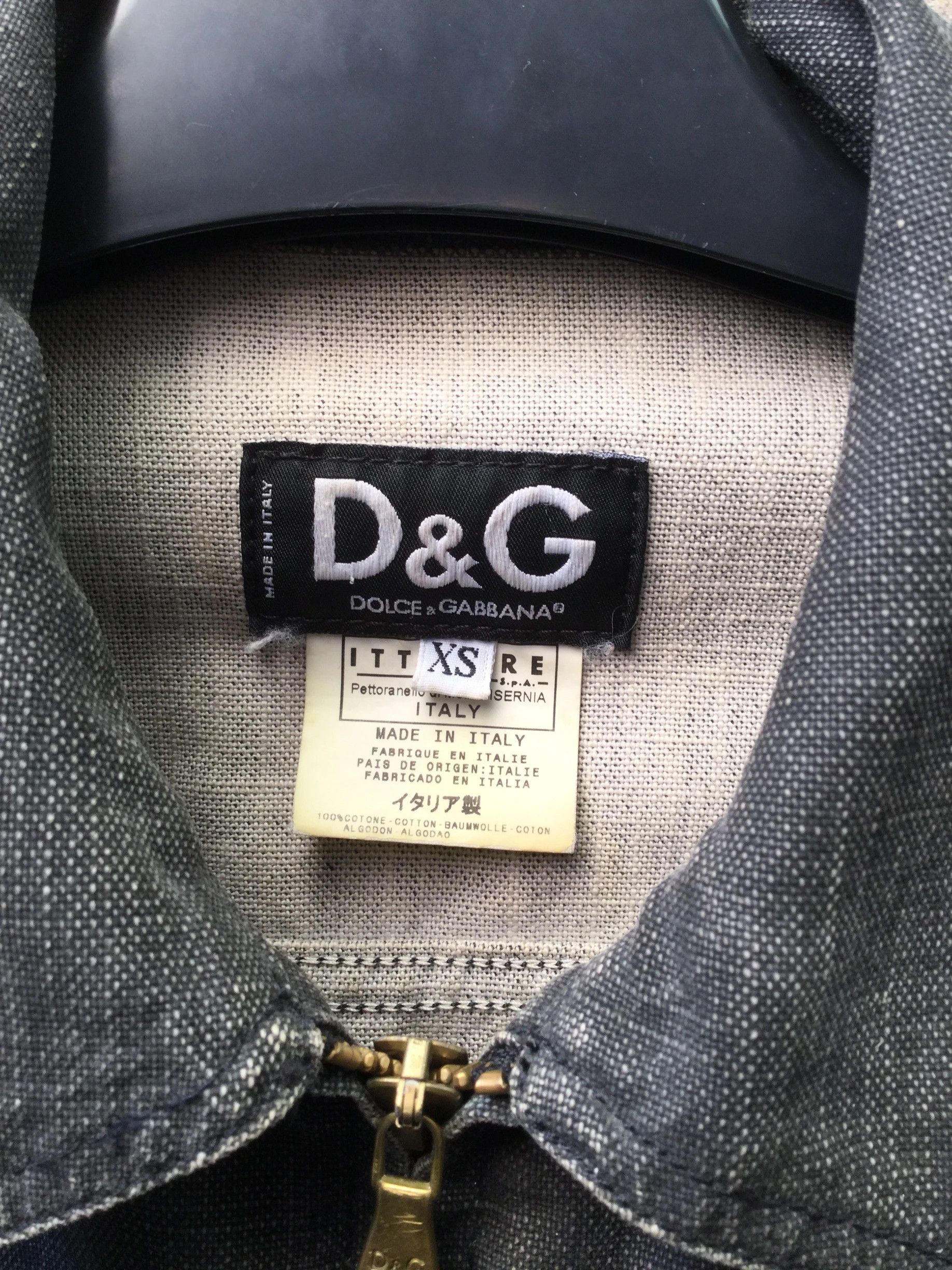 Dolce & Gabbana SS99 denim zip-up jacket.Like Jean Paul Gaultier Size XS / US 0-2 / IT 36-38 - 2 Thumbnail