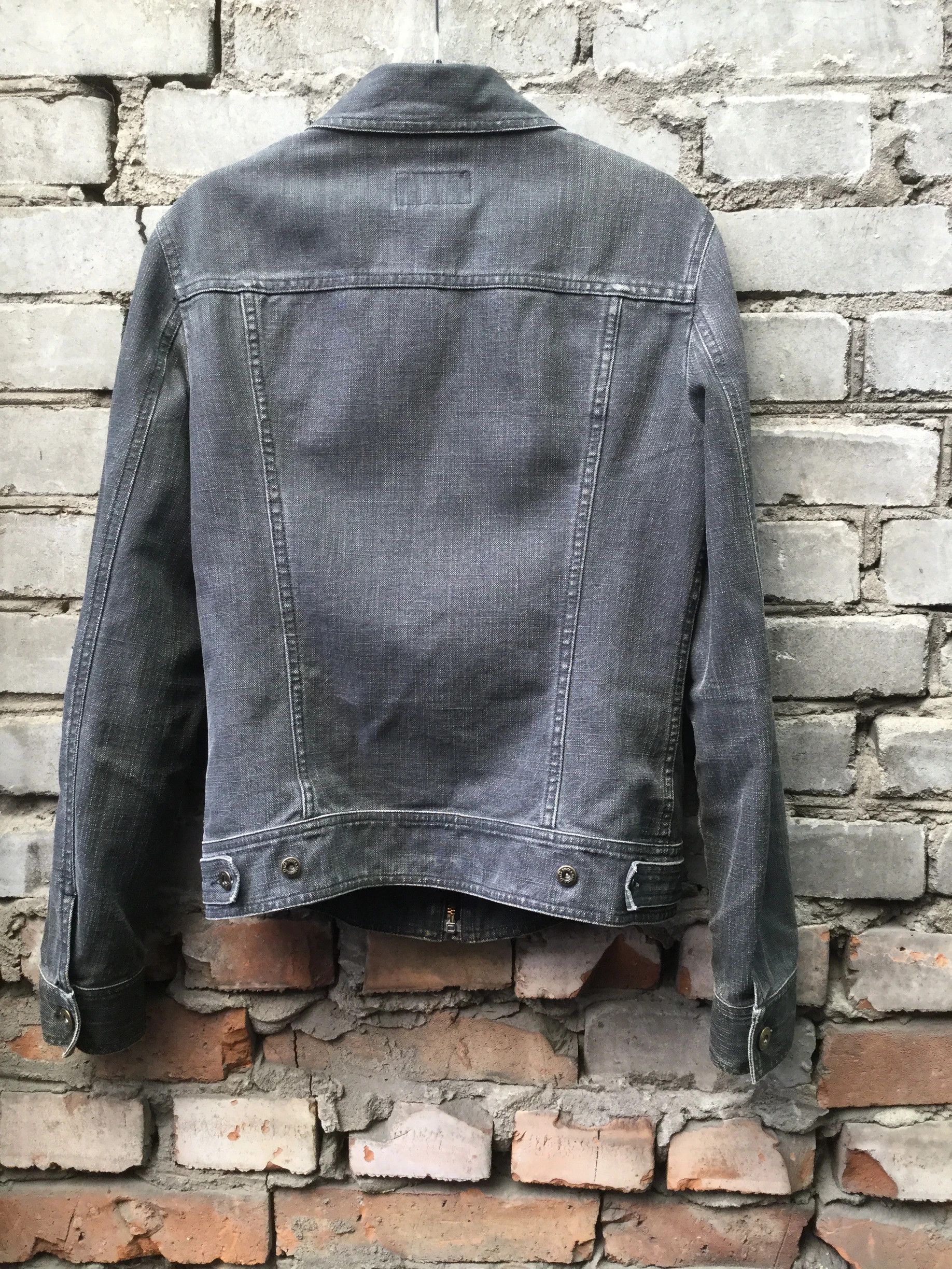 Dolce & Gabbana SS99 denim zip-up jacket.Like Jean Paul Gaultier Size XS / US 0-2 / IT 36-38 - 3 Thumbnail