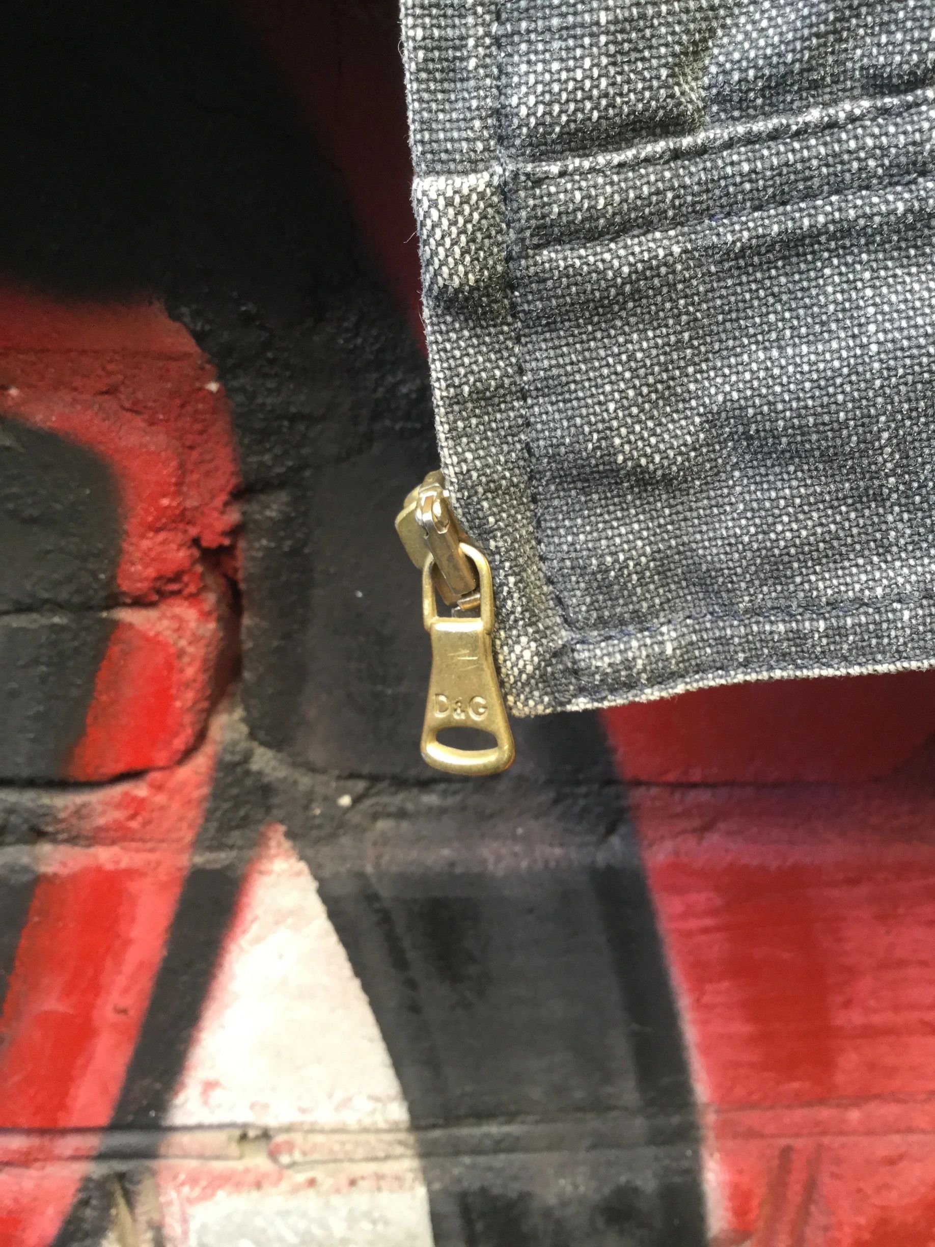 Dolce & Gabbana SS99 denim zip-up jacket.Like Jean Paul Gaultier Size XS / US 0-2 / IT 36-38 - 5 Thumbnail
