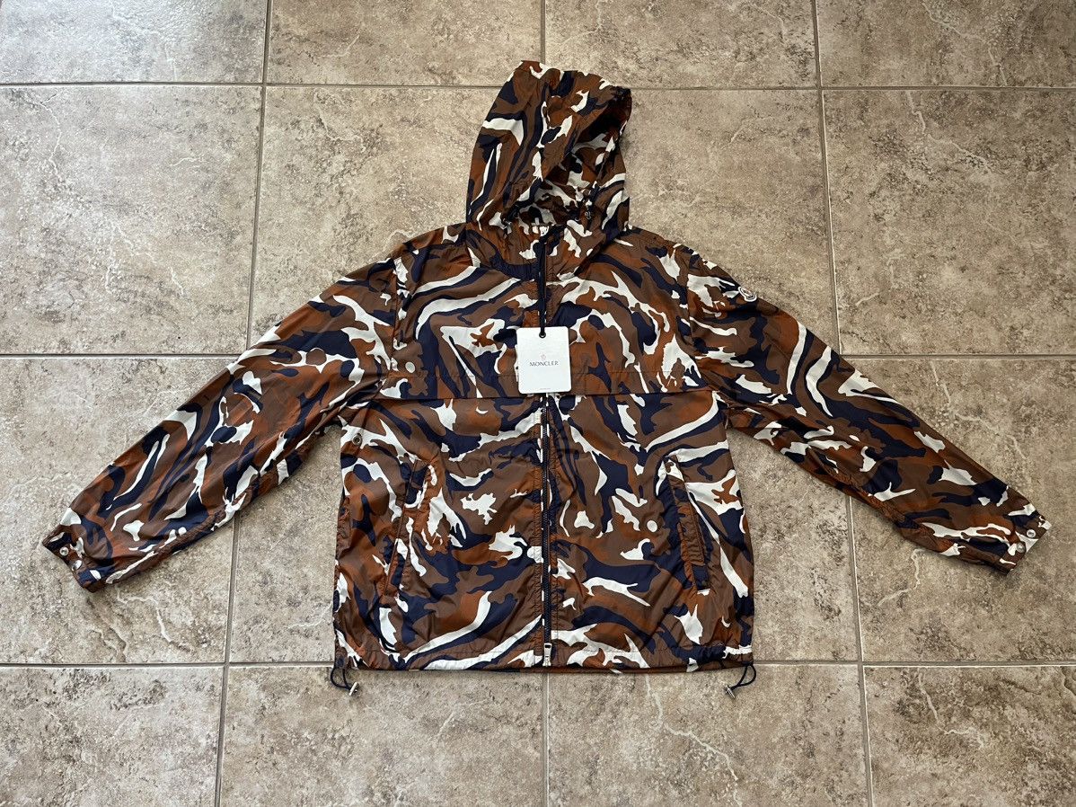 Moncler Moncler Camo Hooded Windbreaker Size US M / EU 48-50 / 2 - 1 Thumbnail