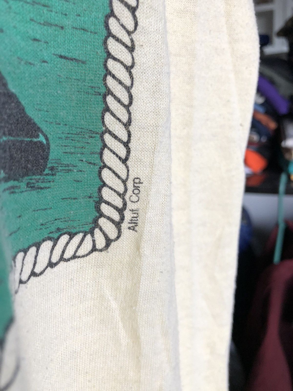 Band Tees × Vintage RARE 80’s Save The Bales Single Stitch Funny Graphic Tee Size US M / EU 48-50 / 2 - 4 Thumbnail