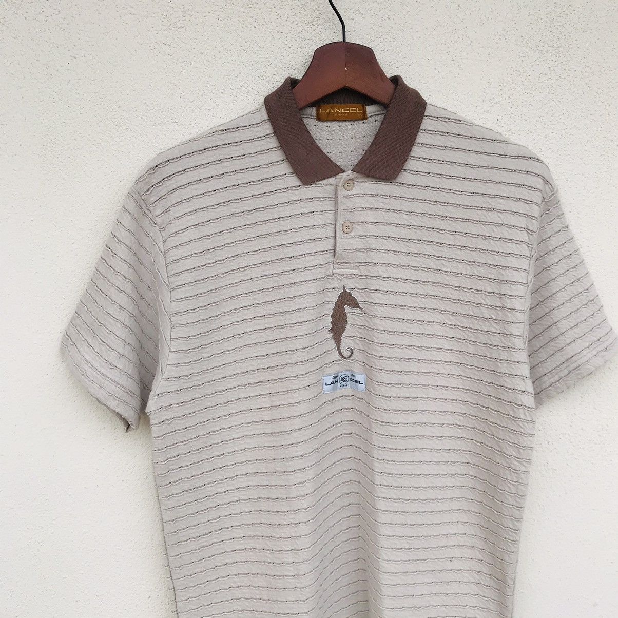 Lancel Rare Vintage Lancel Seahorses embroidered logo Size US M / EU 48-50 / 2 - 3 Thumbnail