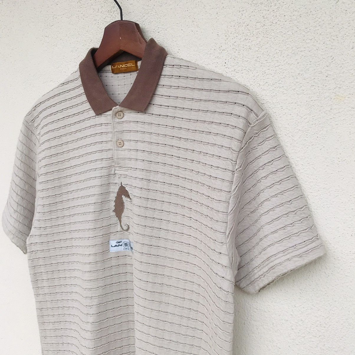 Lancel Rare Vintage Lancel Seahorses embroidered logo Size US M / EU 48-50 / 2 - 4 Thumbnail