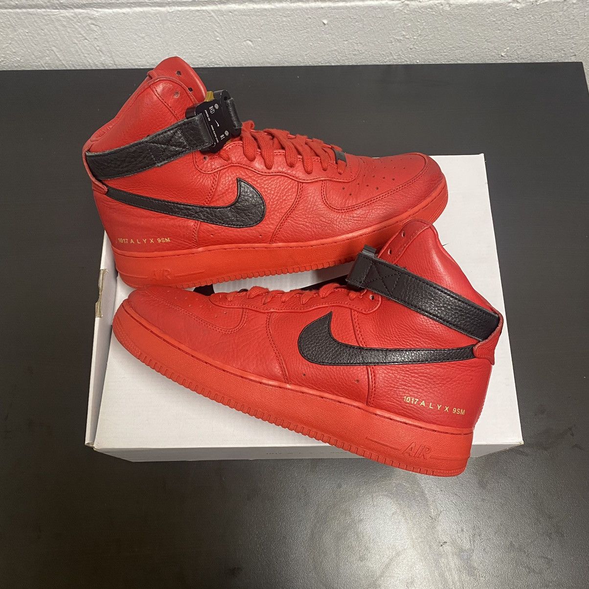 Alyx's Nike Air Force 1 High Is Dropping in Black and Red