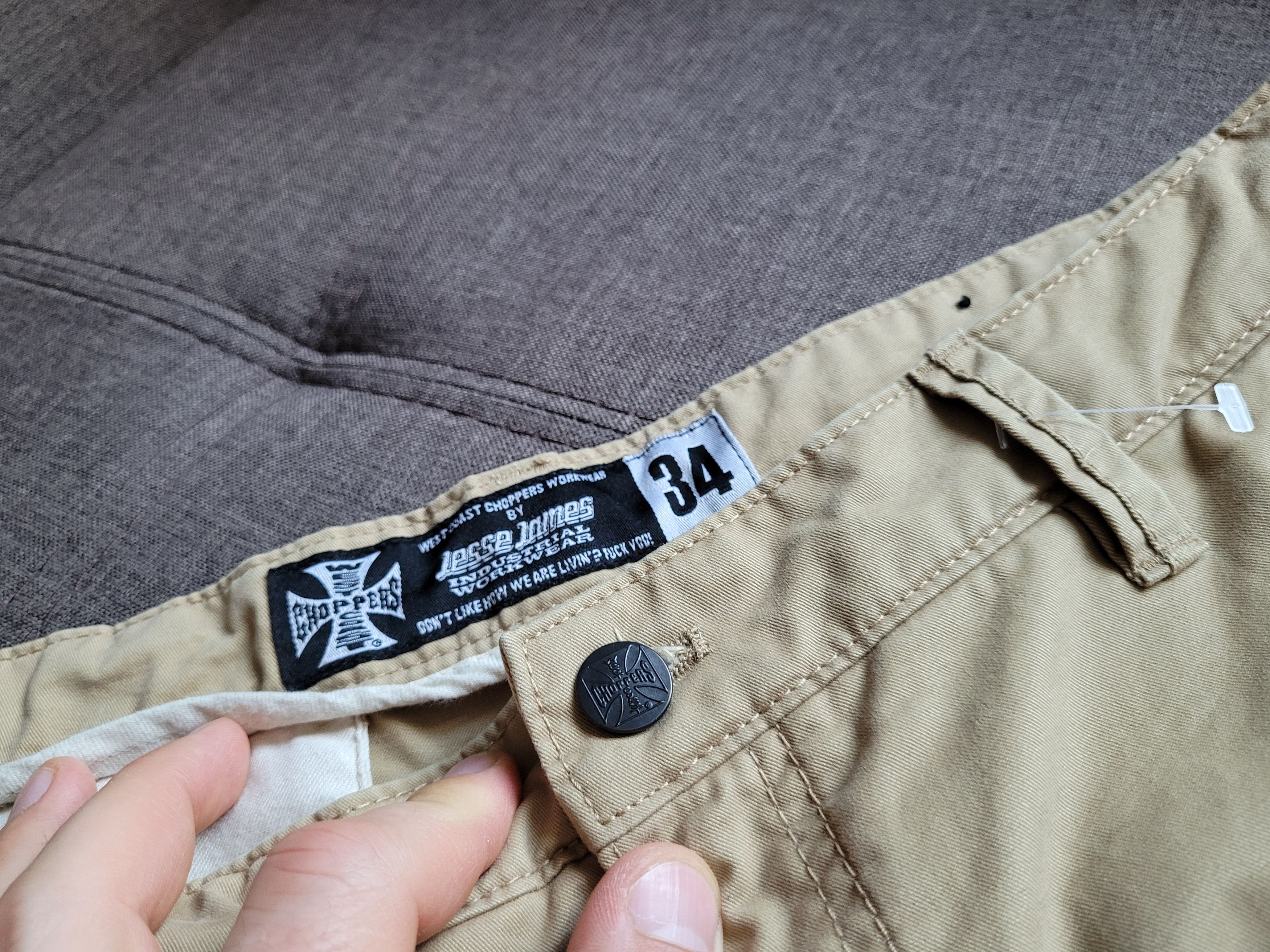 Vintage Vintage west coast choppers shorts Size US 34 / EU 50 - 6 Thumbnail