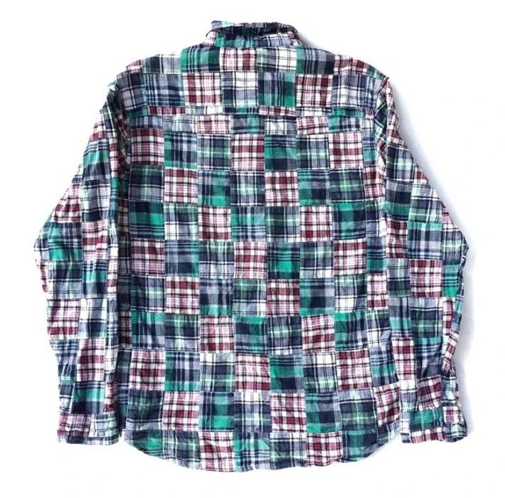 Japanese Brand Global Work Patchwork Curt Cobain Style Shirt Button Up Size US M / EU 48-50 / 2 - 5 Thumbnail