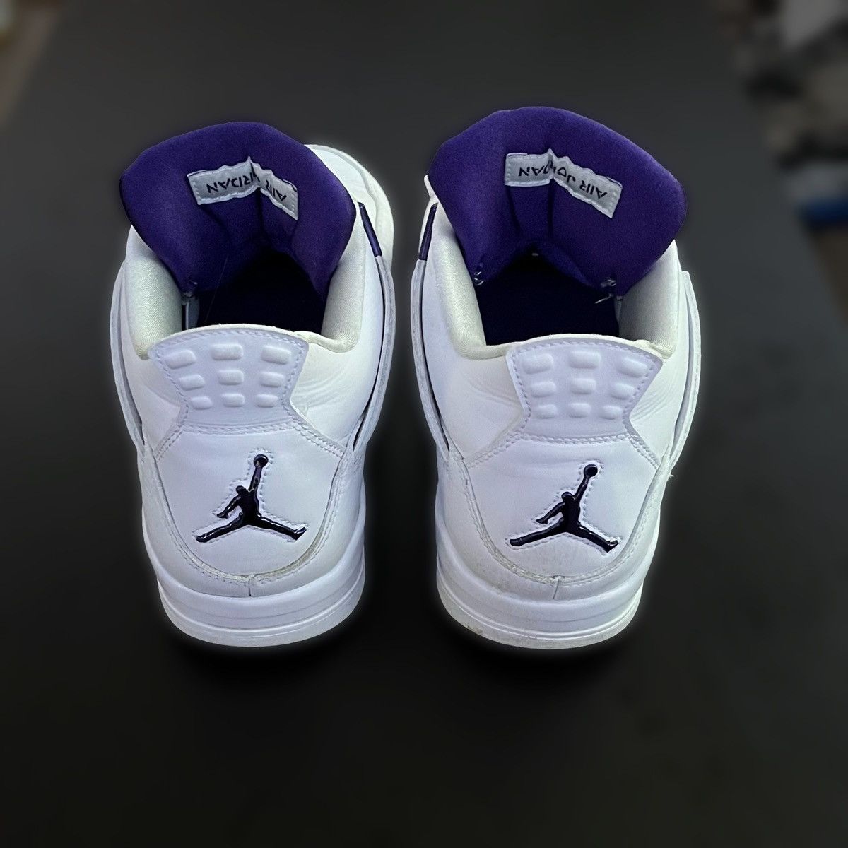 Jordan Brand × Nike Jordan 4 Retro Metallic Purple (Box Included) Size US 11 / EU 44 - 5 Thumbnail