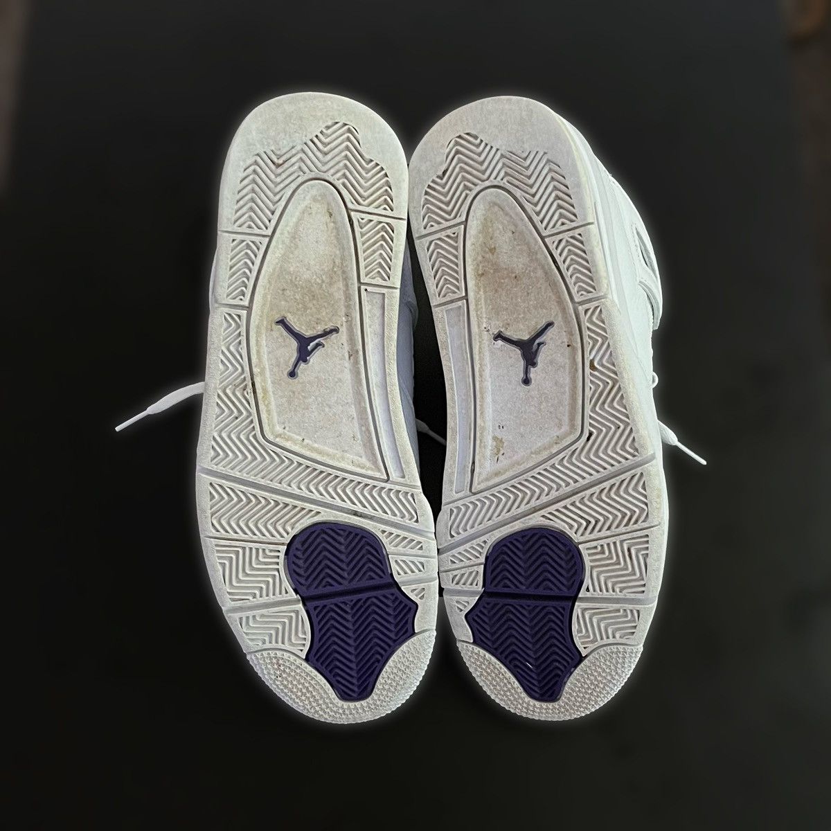 Jordan Brand × Nike Jordan 4 Retro Metallic Purple (Box Included) Size US 11 / EU 44 - 6 Thumbnail