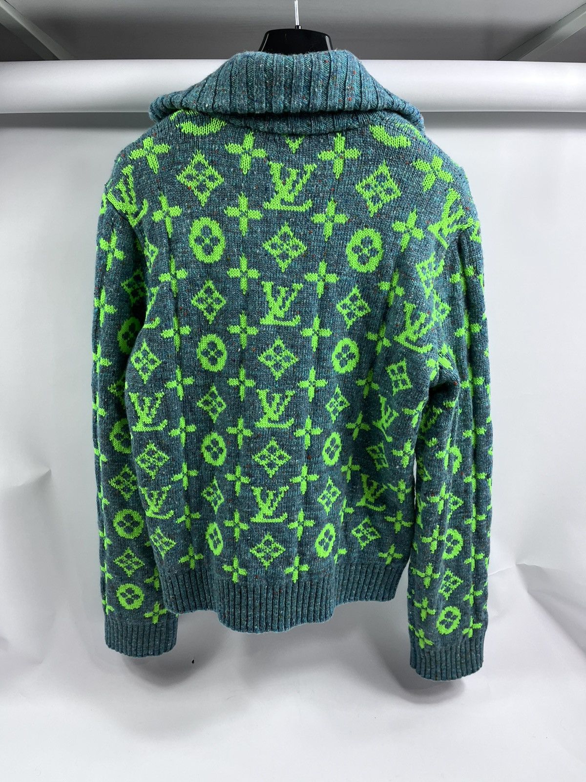 Louis Vuitton MONOGRAM KNIT CARDIGAN RARE Size US M / EU 48-50 / 2 - 5 Thumbnail