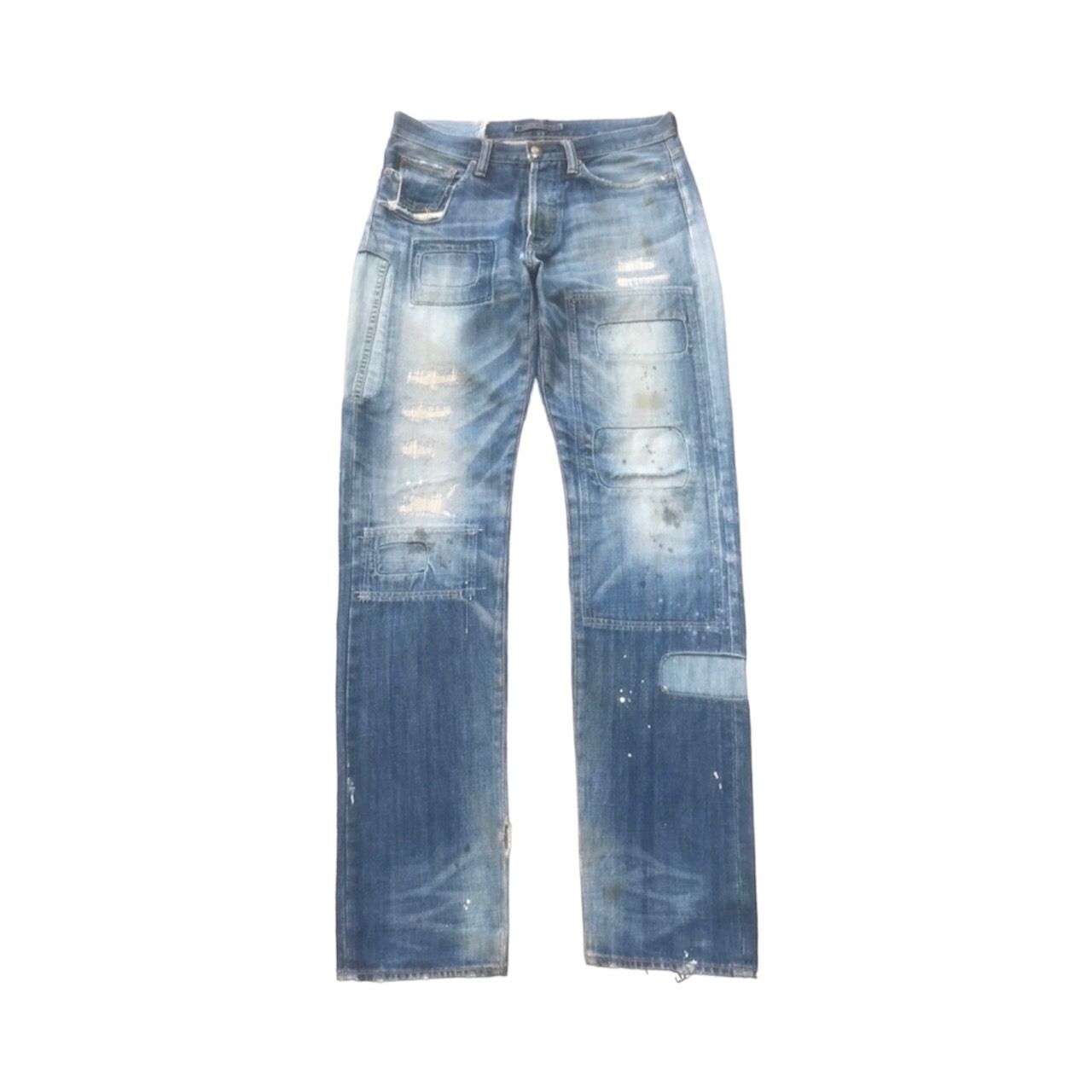🔥Vintage Miharayasuhiro Patchwork Boro Denim Jeans