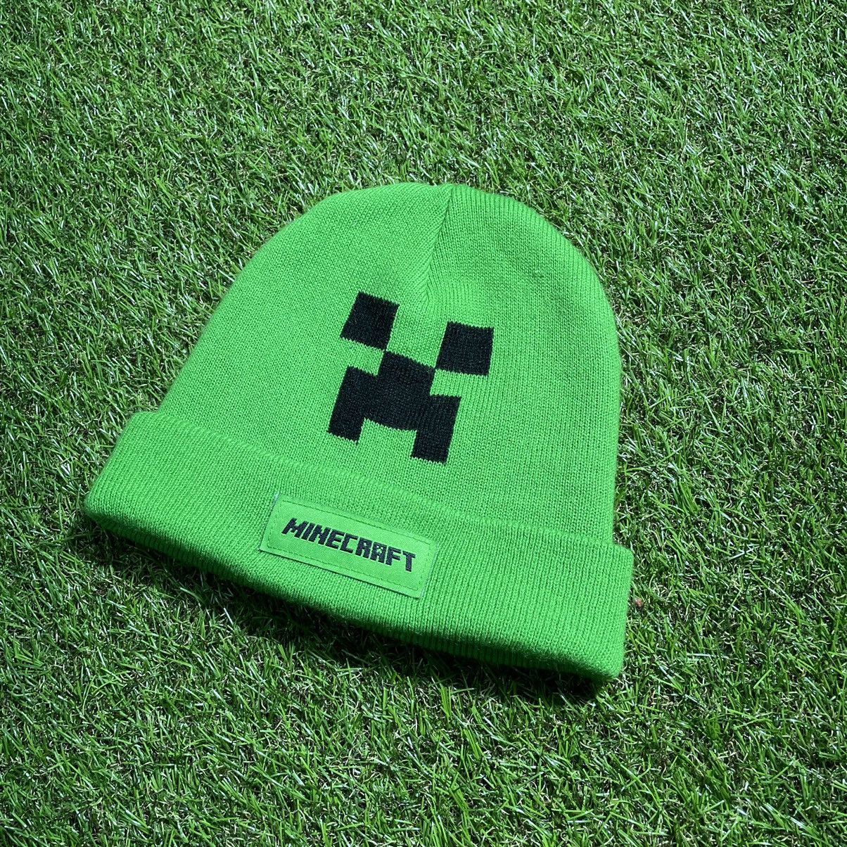 Vintage Vintage Y2K Minecraft Alt Beanie Streetwear American VTg Size ONE SIZE - 2 Thumbnail