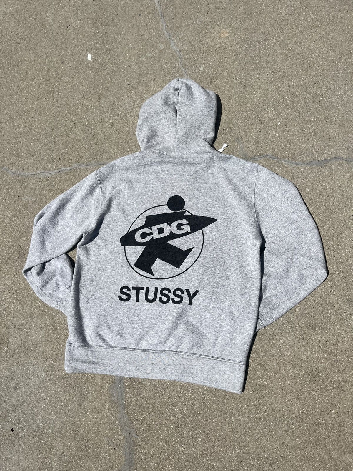 Comme des Garcons × Stussy Stussy x Comme Des Garçons Hoodie | Grailed 