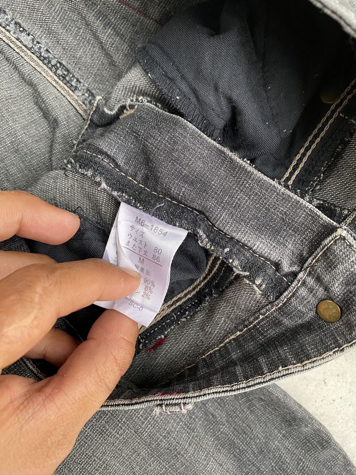 Marithe + Francois Girbaud × Vintage Vintage Marithe Francois Girbaud Distressed Denim Size US 30 / EU 46 - 8 Thumbnail