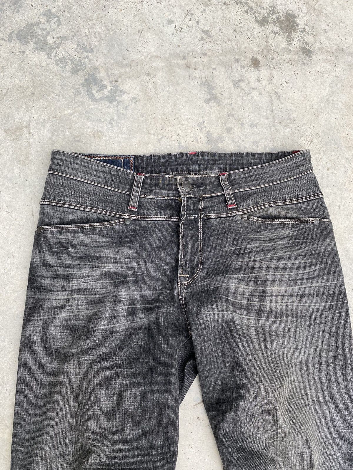 Marithe + Francois Girbaud × Vintage Vintage Marithe Francois Girbaud Distressed Denim Size US 30 / EU 46 - 2 Thumbnail
