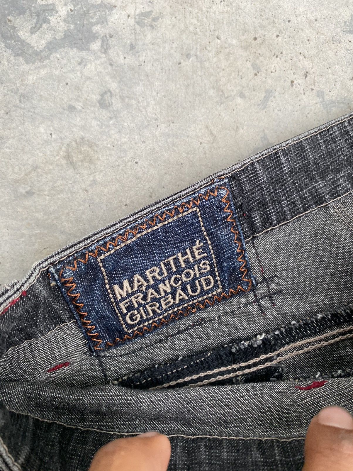 Marithe + Francois Girbaud × Vintage Vintage Marithe Francois Girbaud Distressed Denim Size US 30 / EU 46 - 7 Thumbnail