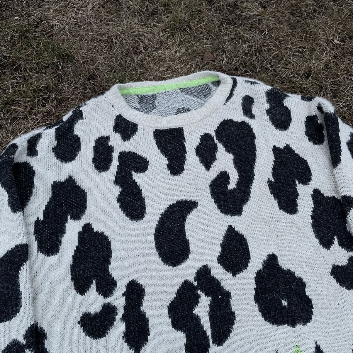 If Six Was Nine Vintage 90s Fuzzy Mohair Style Alt Sweater Furry Buymypiece Size L / US 10 / IT 46 - 5 Thumbnail