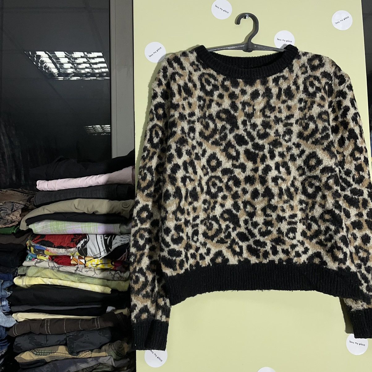 If Six Was Nine Vintage Y2K Mohair Teddy Grass ALT Fury Style HypeBeast Size S / US 4 / IT 40 - 3 Thumbnail