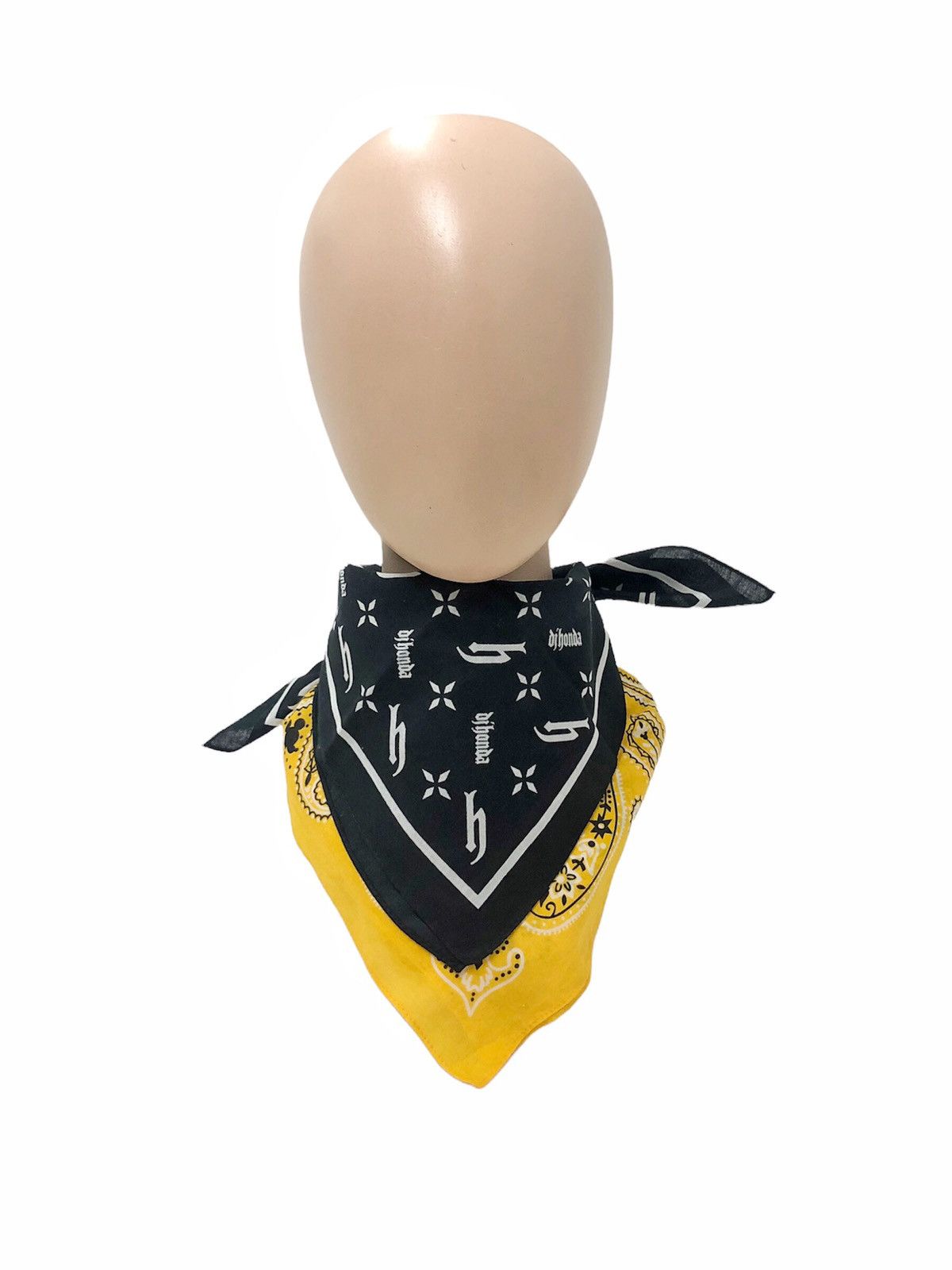 Designer × Hypebeast × Japanese Brand 00's DJ Honda overprinted Handkerchief bandana Size ONE SIZE - 6 Thumbnail