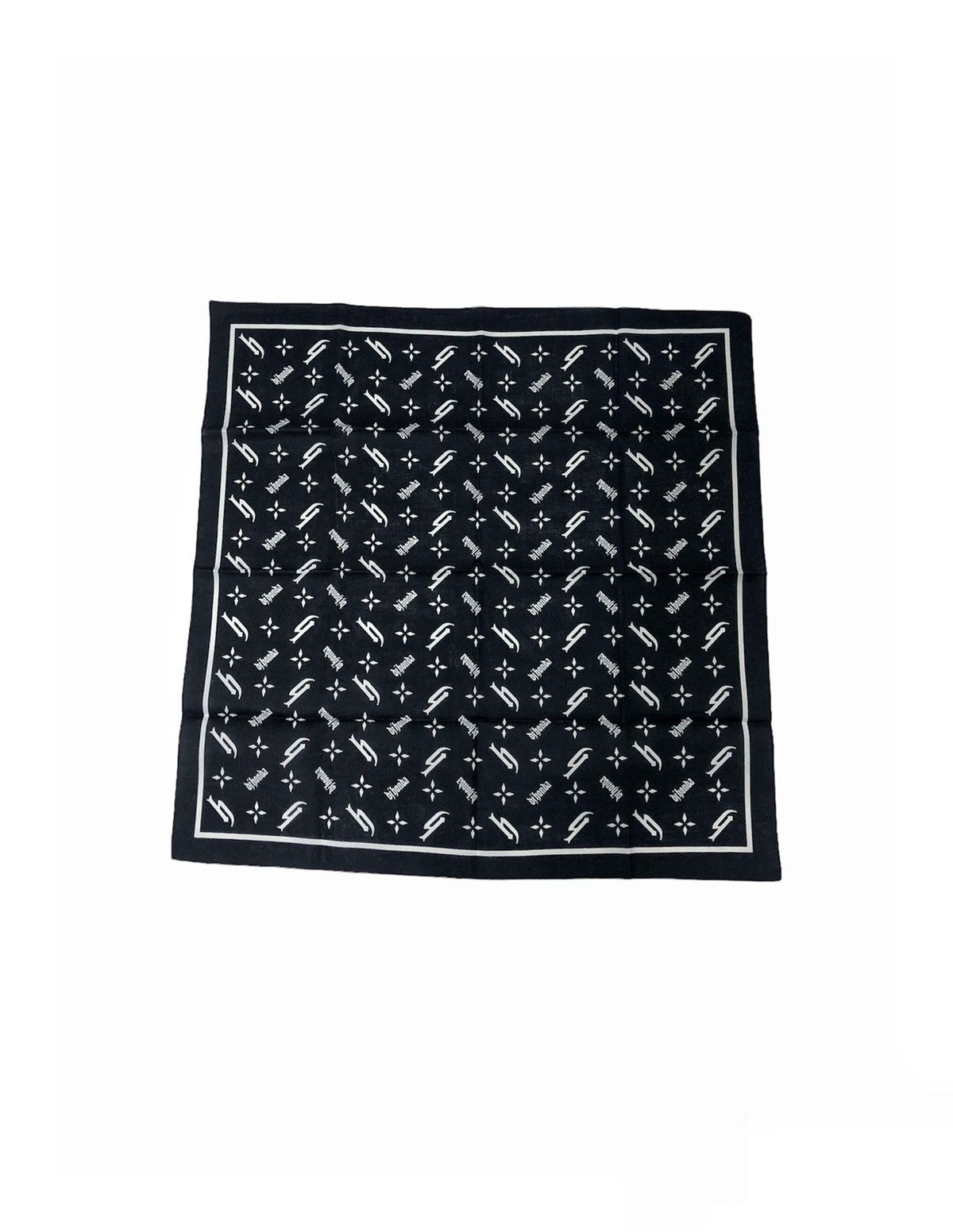 Designer × Hypebeast × Japanese Brand 00's DJ Honda overprinted Handkerchief bandana Size ONE SIZE - 2 Thumbnail