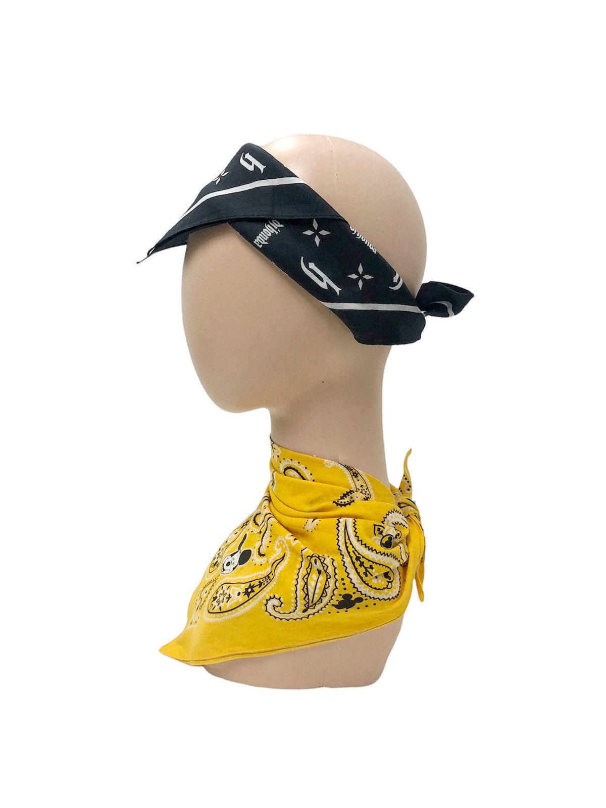 Designer × Hypebeast × Japanese Brand 00's DJ Honda overprinted Handkerchief bandana Size ONE SIZE - 8 Thumbnail